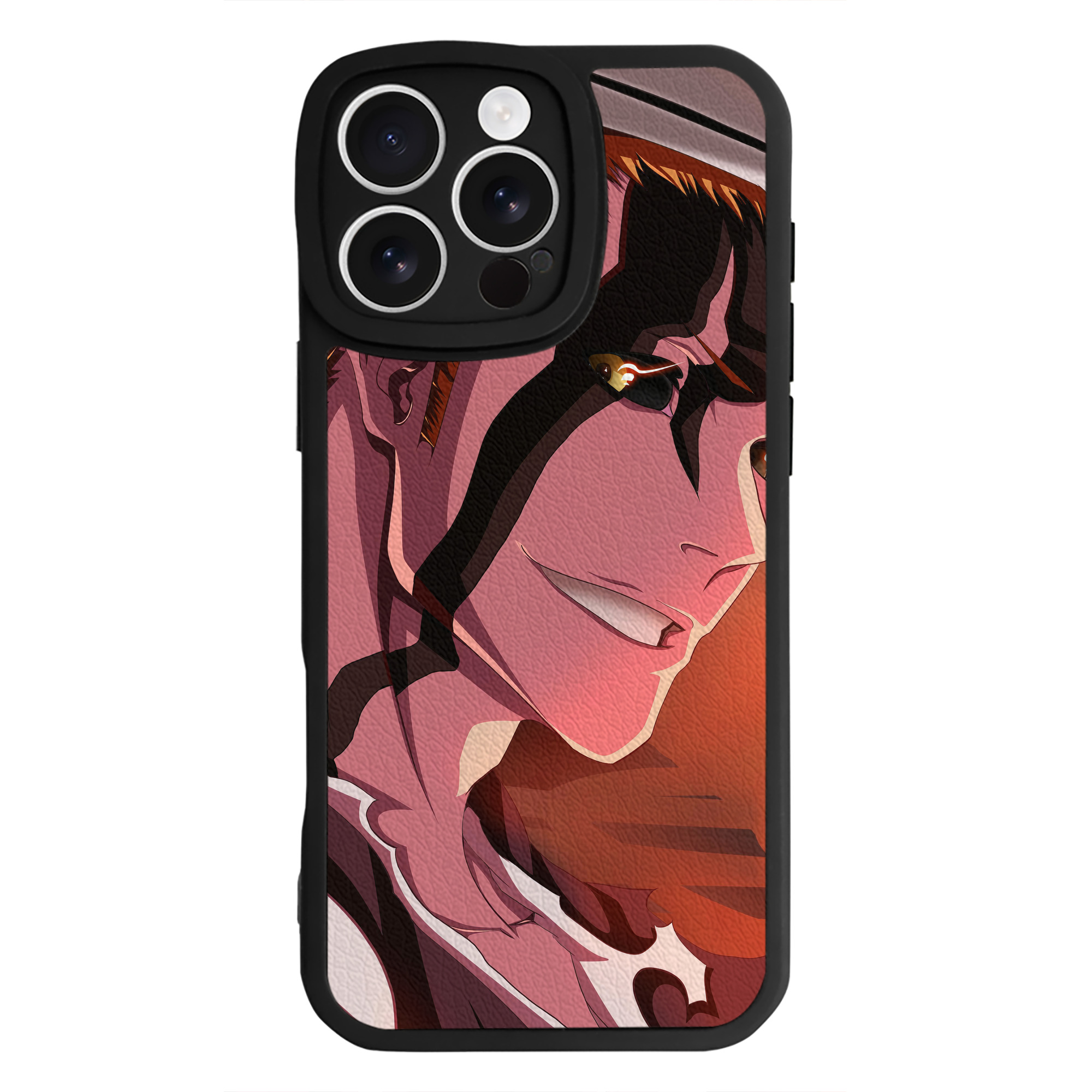 （画像用） ブリーチ BLEACH 【iPhone 16シリーズ対応】シリコンスマホケース（レザー調） 材質：シリコン